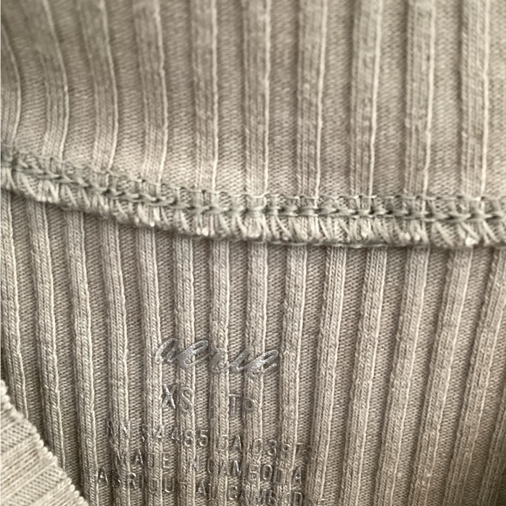 Sleeveless Ribbed Knit Top - Aerie - Picture 5 of 8